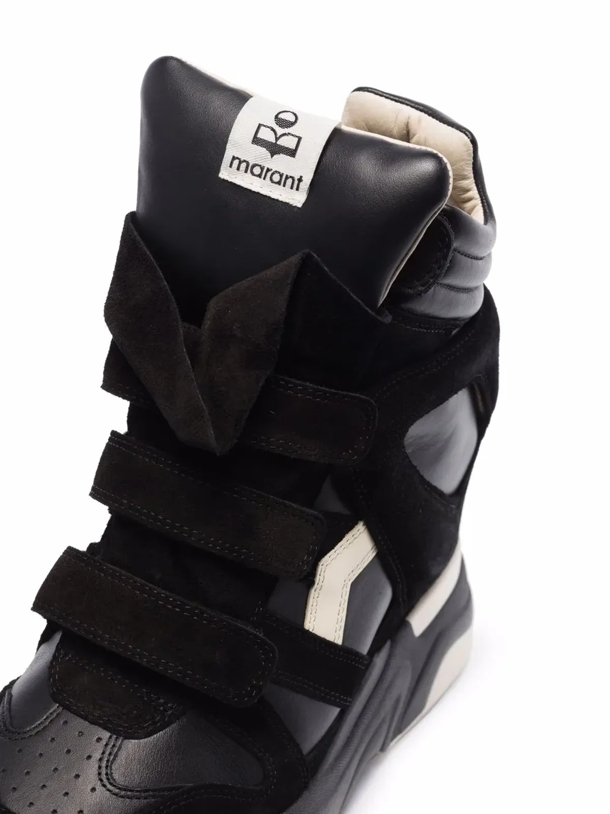 ISABEL MARANT Balksee ウェッジスニーカー - Black - 画像4