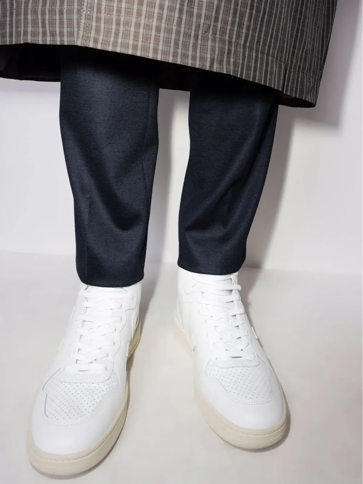 VEJA V-15 CWL ハイトップスニーカー - 画像3