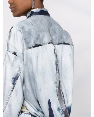 Diesel トロンプ・ルオイル・プリント シャツドレス - サムネイル3