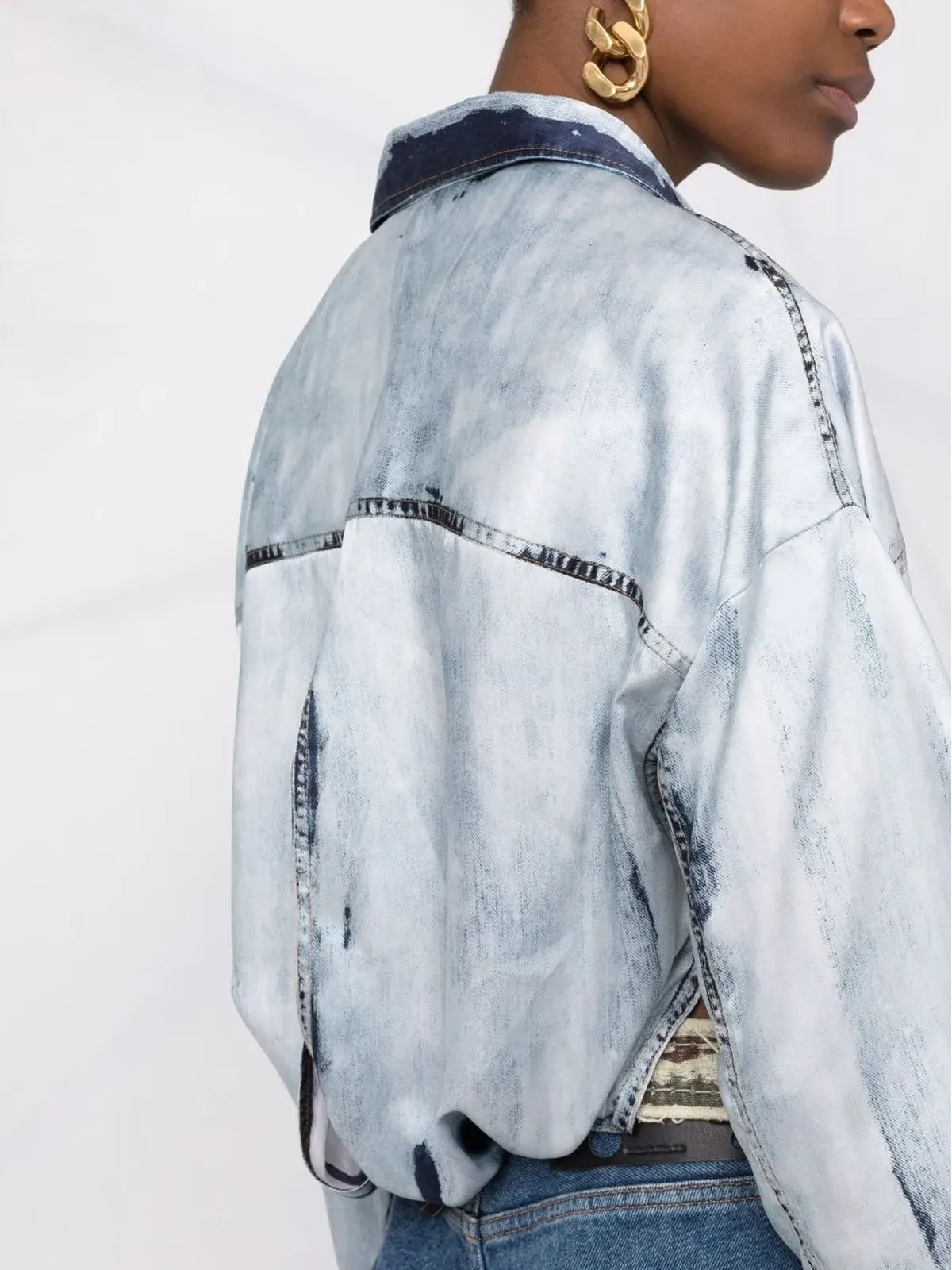 Diesel 長袖デニムシャツ - 画像3
