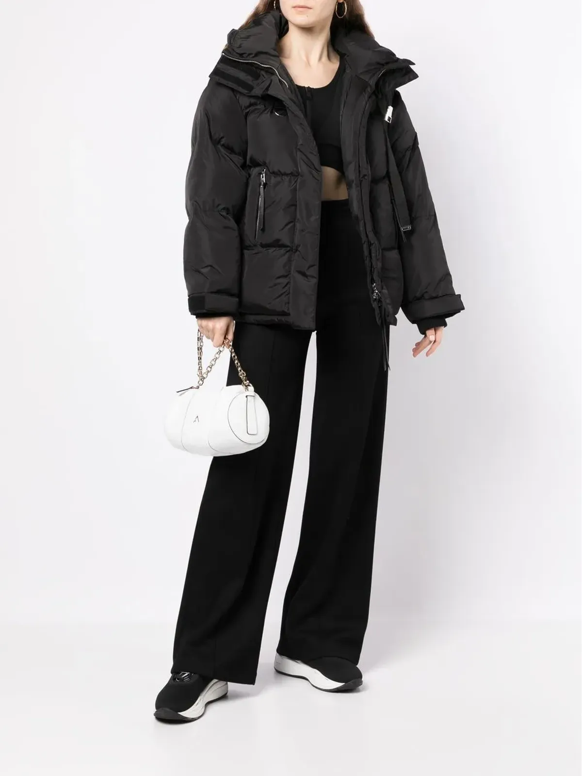 Shoreditch Ski Club Willow ハイネック ダウンコート - 画像2