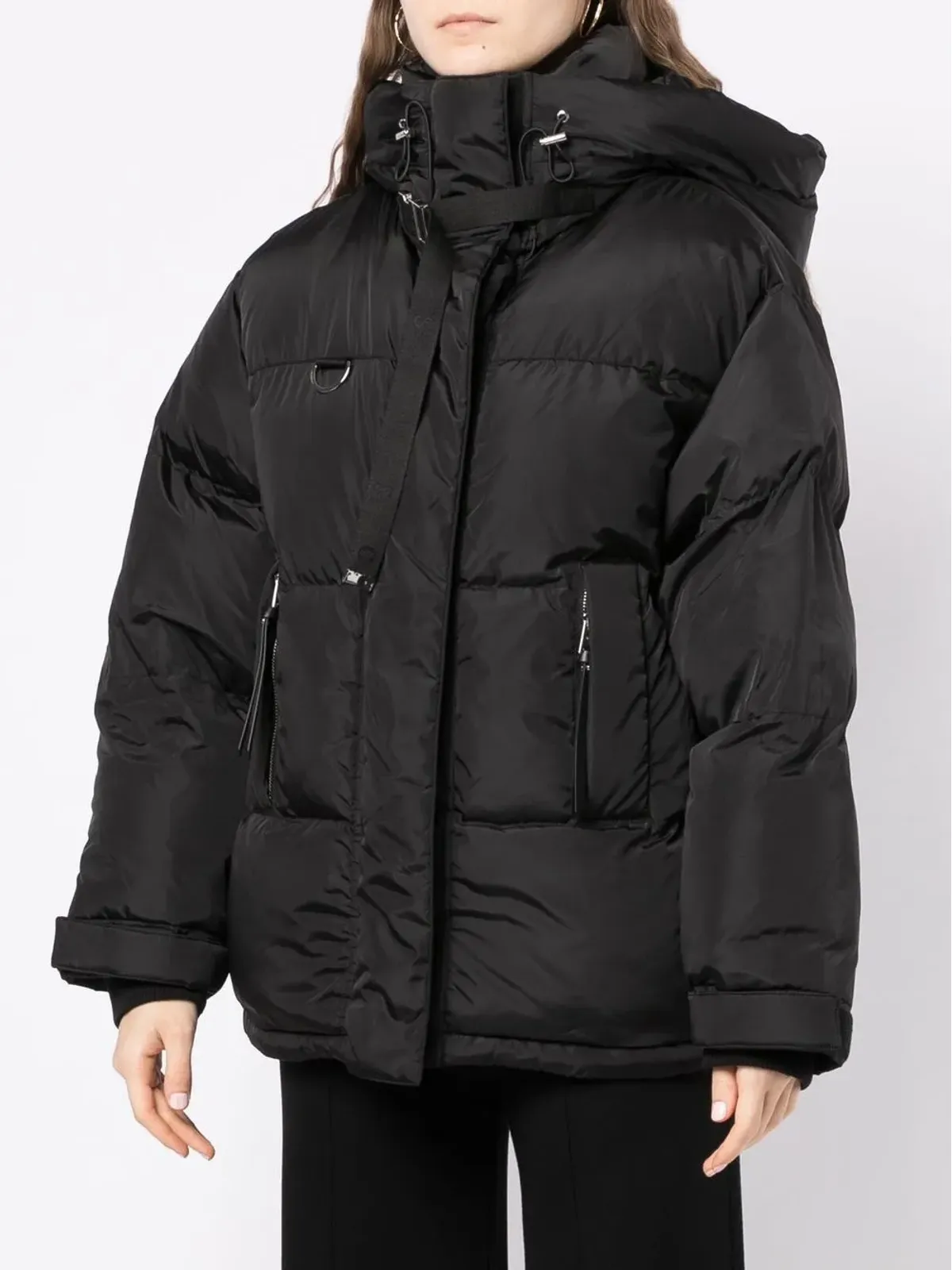 Shoreditch Ski Club Willow ハイネック ダウンコート - 画像3