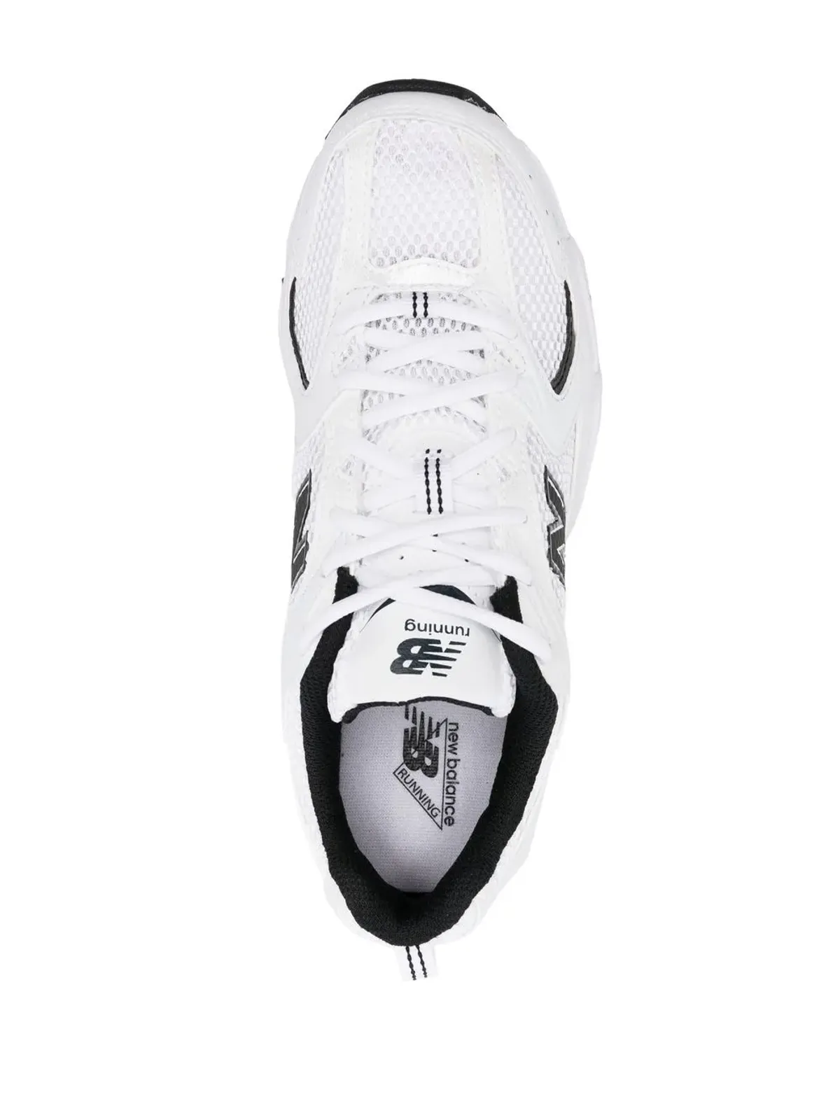 New Balance ロゴパッチ ロー・トップスニーカー - 画像4