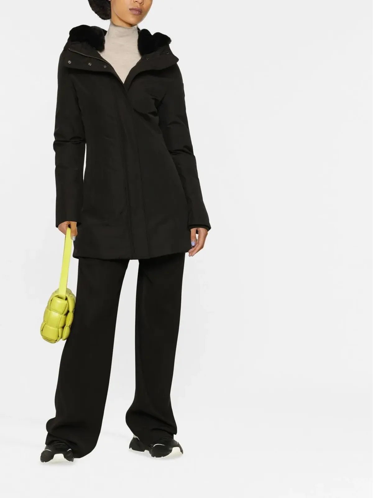 Woolrich ロゴパッチパーカ - 画像2