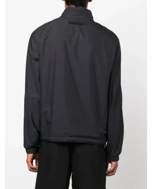 Zegna リバーシブルジップアップスポーツジャケット ブルー - サムネイル4