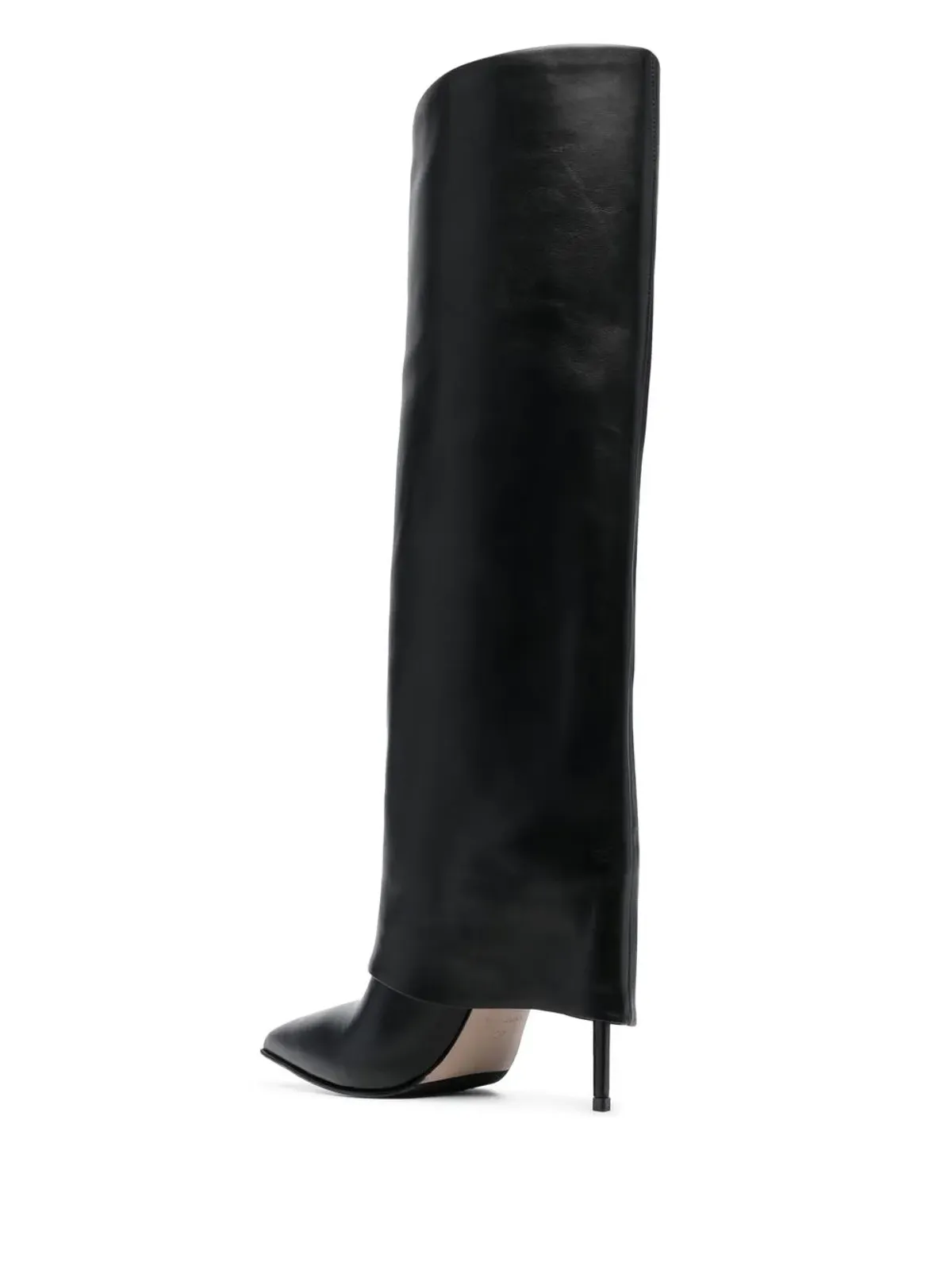 Le Silla レザーのニー・ハイブーツ - 画像3