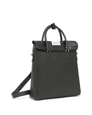 Maison Margiela 5AC レザーバックパック ブラック - サムネイル5