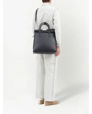 Maison Margiela 5AC レザーバックパック ブラック - サムネイル3