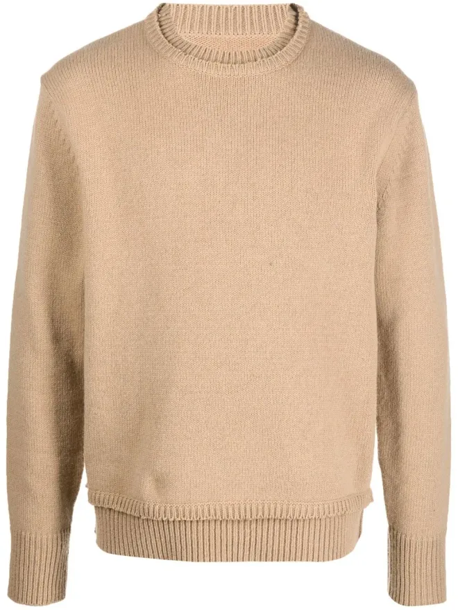 Maison Margiela Maison Margiela 肘パッチ付きニットジャンパーの商品画像