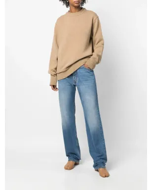 Maison Margiela 肘パッチ付きニットジャンパー - サムネイル2