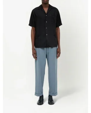 Maison Margiela ショートスリーブ ツイード シャツ - サムネイル2