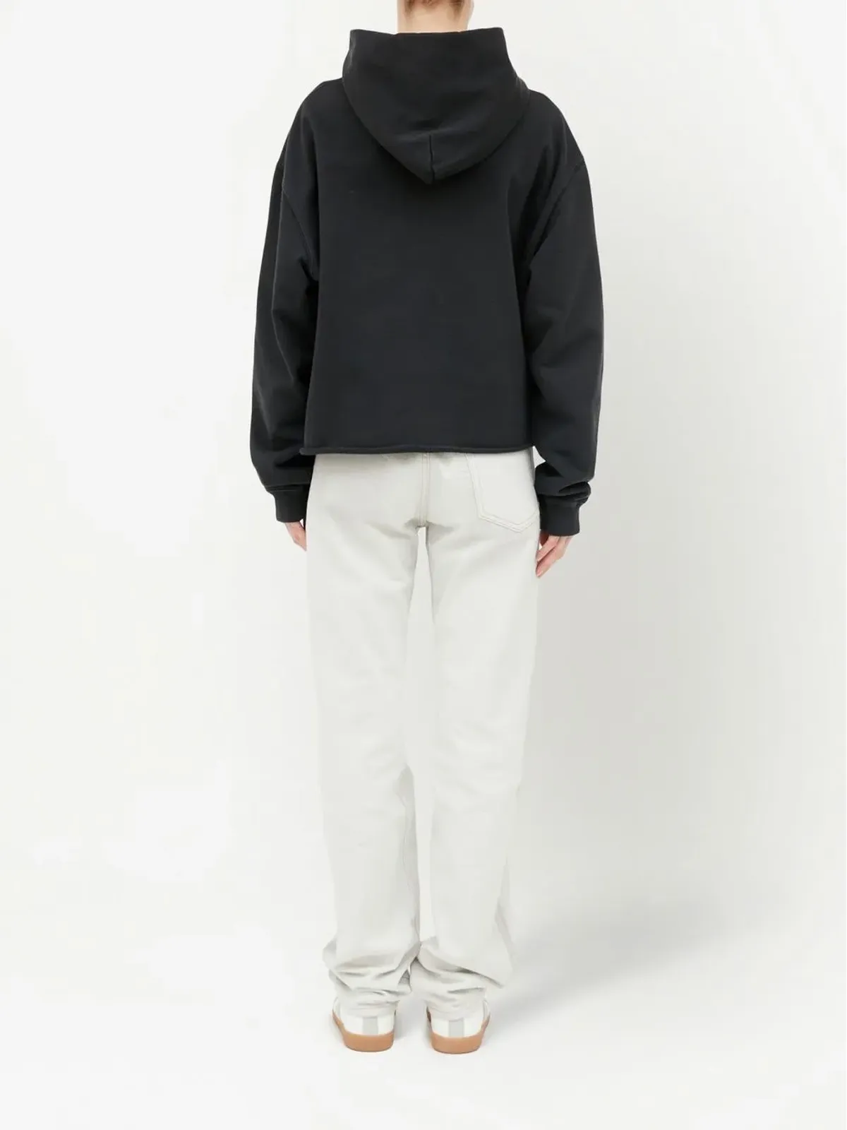 Maison Margiela ナンバー ロゴ刺繍フーディー - 画像4