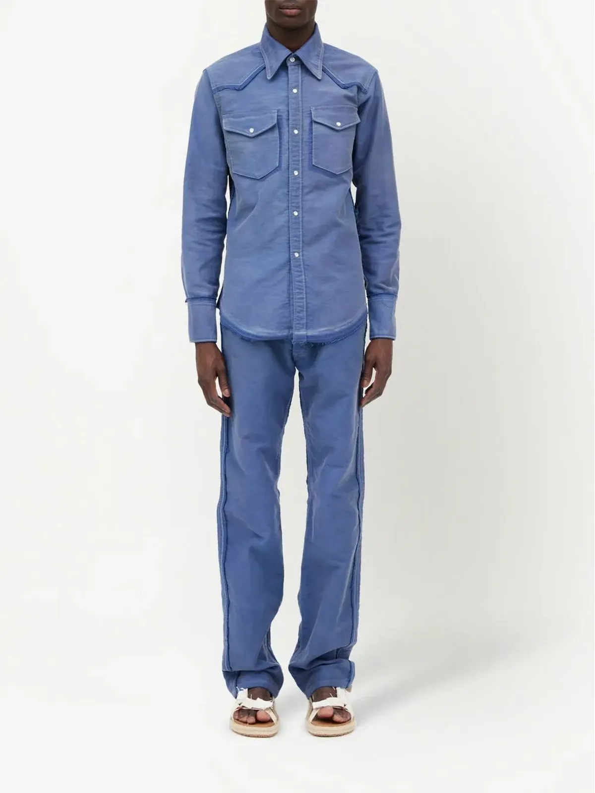 Maison Margiela コットン長袖シャツ - 画像2