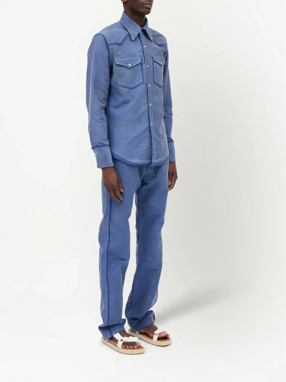 Maison Margiela コットン長袖シャツ - 画像3