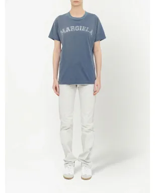Maison Margiela ロゴプリント ジャージーTシャツ - サムネイル2