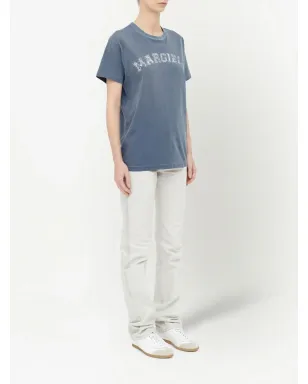 Maison Margiela ロゴプリント ジャージーTシャツ - サムネイル3