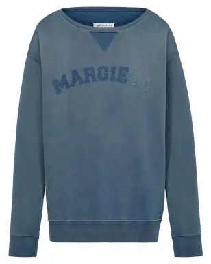 Maison Margiela ロゴプリント オーガニックコットン スウェットシャツ - サムネイル1