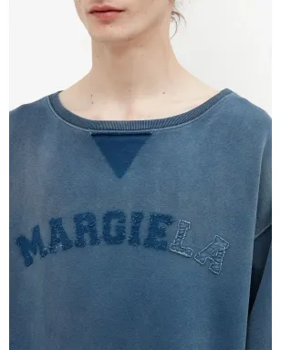Maison Margiela ロゴプリント オーガニックコットン スウェットシャツ - サムネイル5