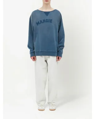 Maison Margiela ロゴプリント オーガニックコットン スウェットシャツ - サムネイル2