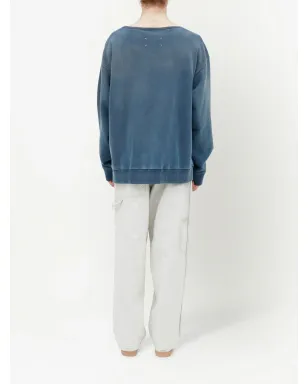 Maison Margiela ロゴプリント オーガニックコットン スウェットシャツ - サムネイル4