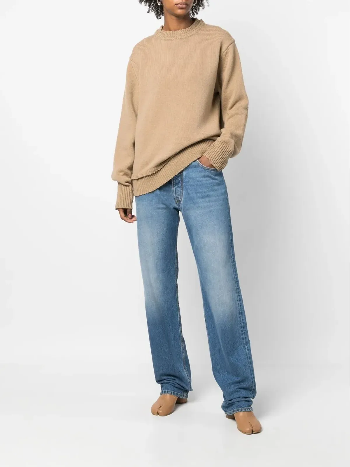 Maison Margiela フォーステッチストレートジーンズ - 画像3
