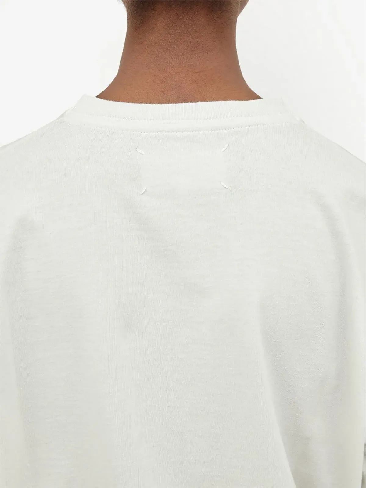 Maison Margiela ナンバーロゴプリントTシャツ - 画像5