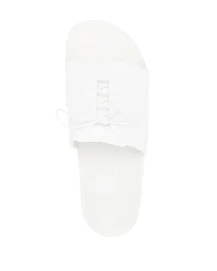 Maison Margiela レースアップ プールスライド - サムネイル4