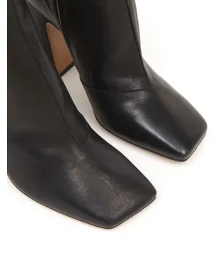 Maison Margiela Décortiqué 100mm four-stitch アンクルブーツ - ブラック - サムネイル4