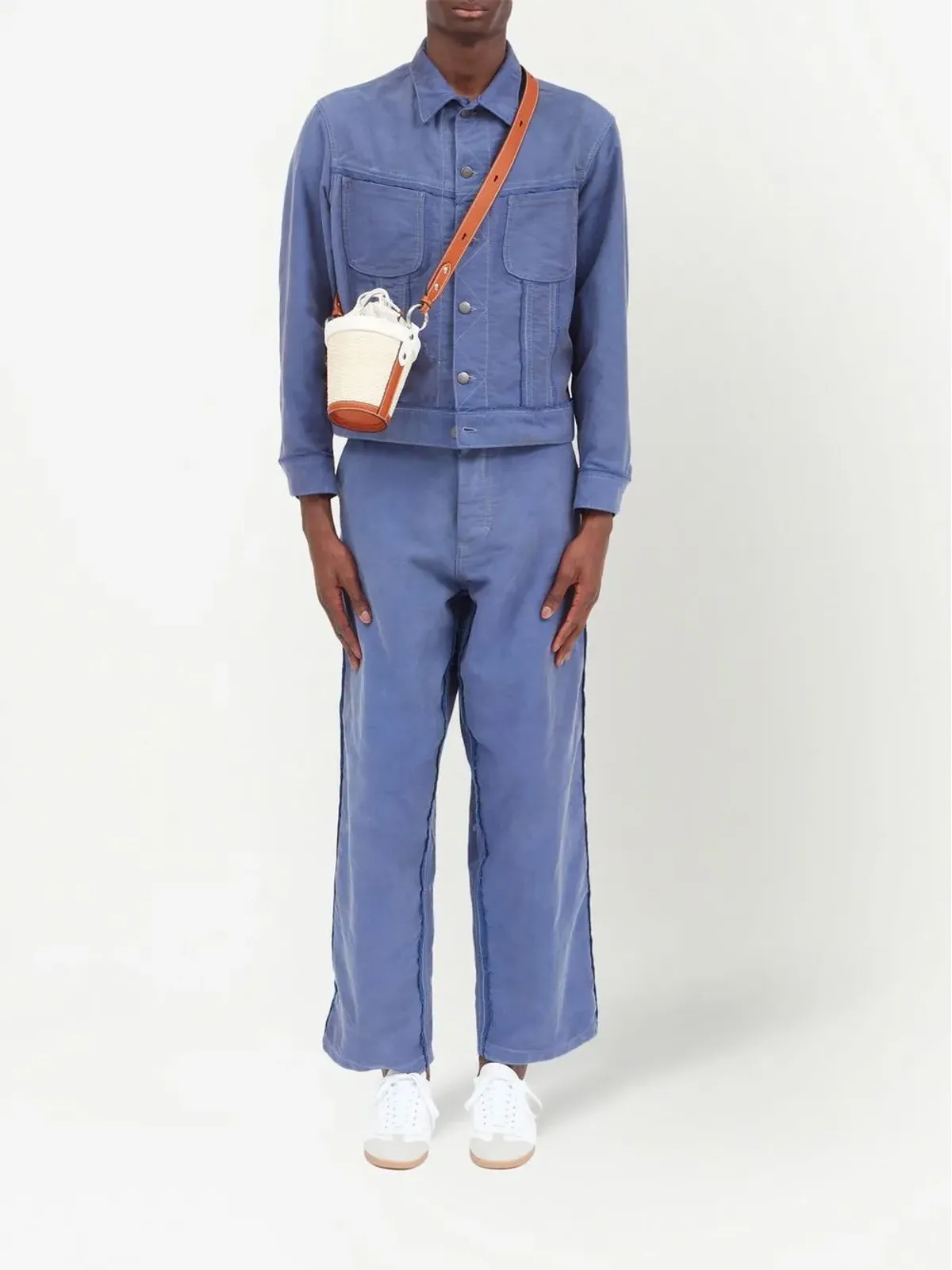 Maison Margiela ファイア ウーブン バケットバッグ - 画像2
