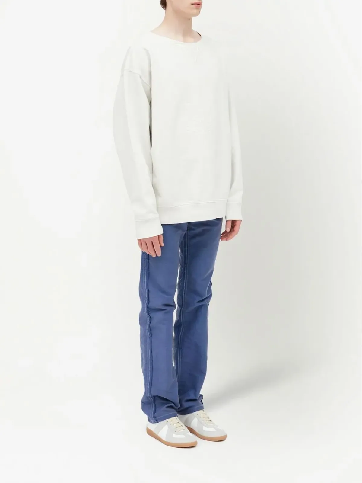 Maison Margiela ナンバーロゴ刺繍スウェット - 画像3
