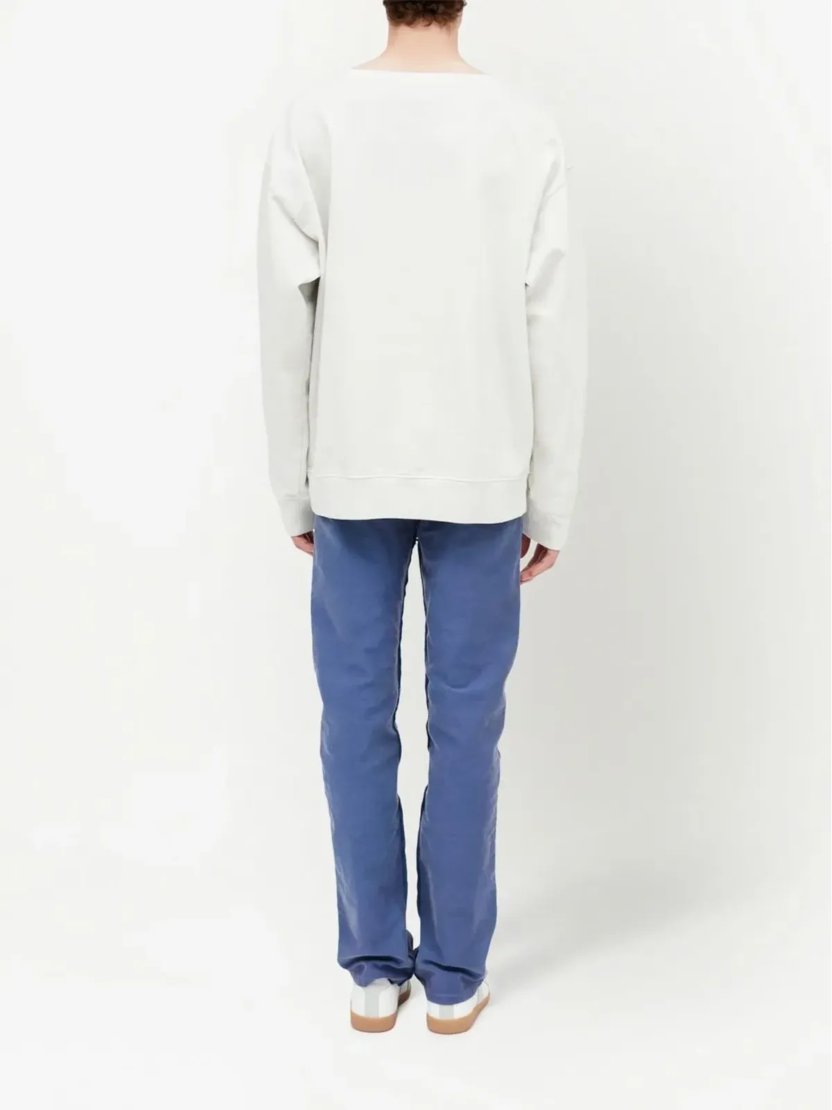 Maison Margiela ナンバーロゴ刺繍スウェット - 画像4