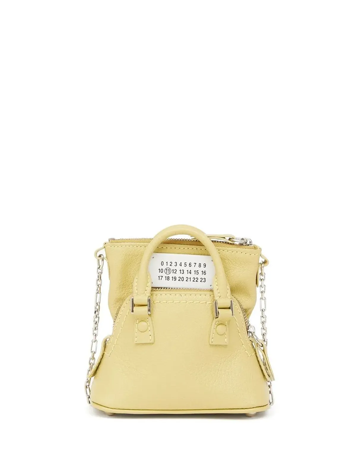 Maison Margiela 5AC Classique Baby トップハンドルバッグ - Yellow - 画像1