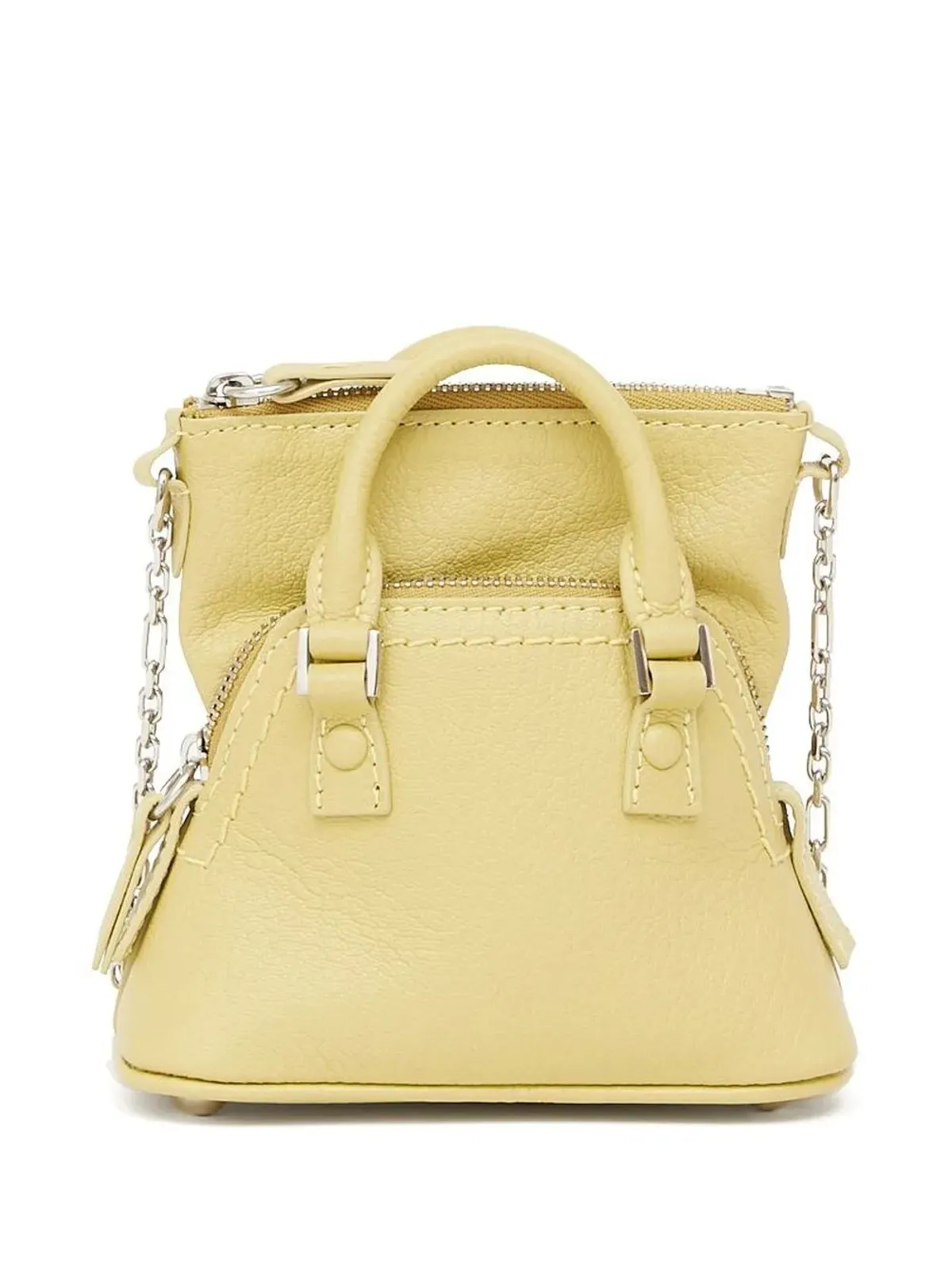 Maison Margiela 5AC Classique Baby トップハンドルバッグ - Yellow - 画像3