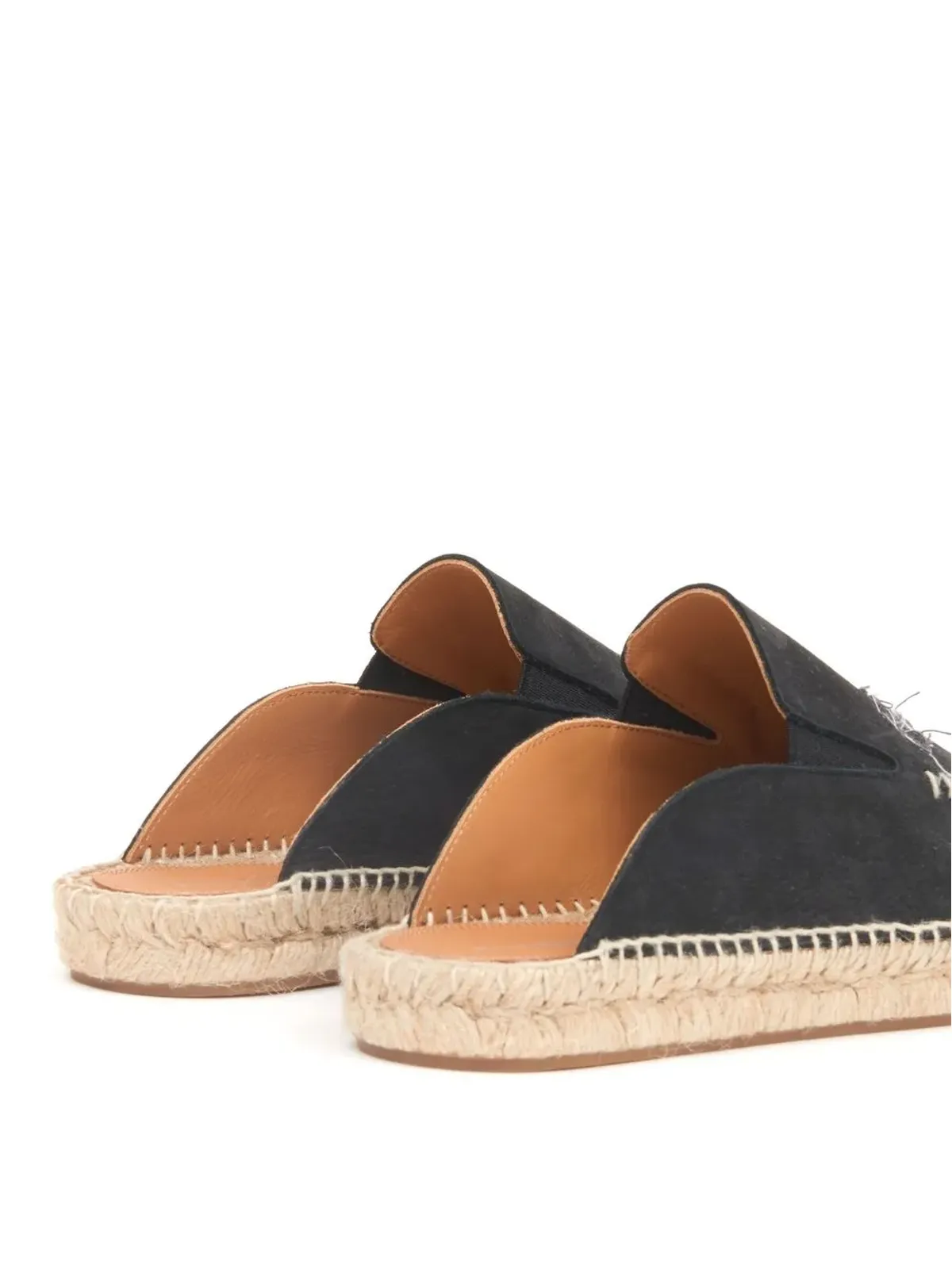 Maison Margiela エンブロイダード エスパドリーユ ミュール - 画像5