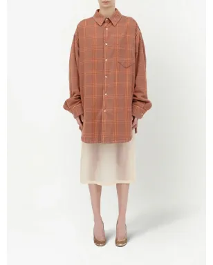Maison Margiela チェック柄コットンシャツ - サムネイル2