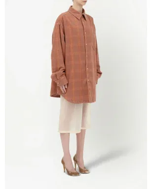Maison Margiela チェック柄コットンシャツ - サムネイル3