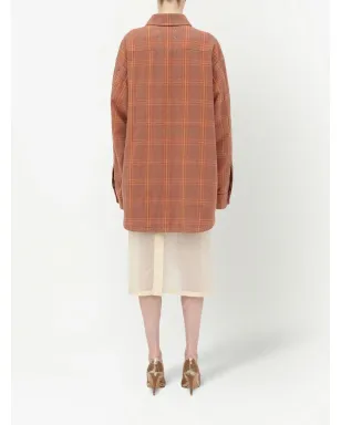 Maison Margiela チェック柄コットンシャツ - サムネイル4