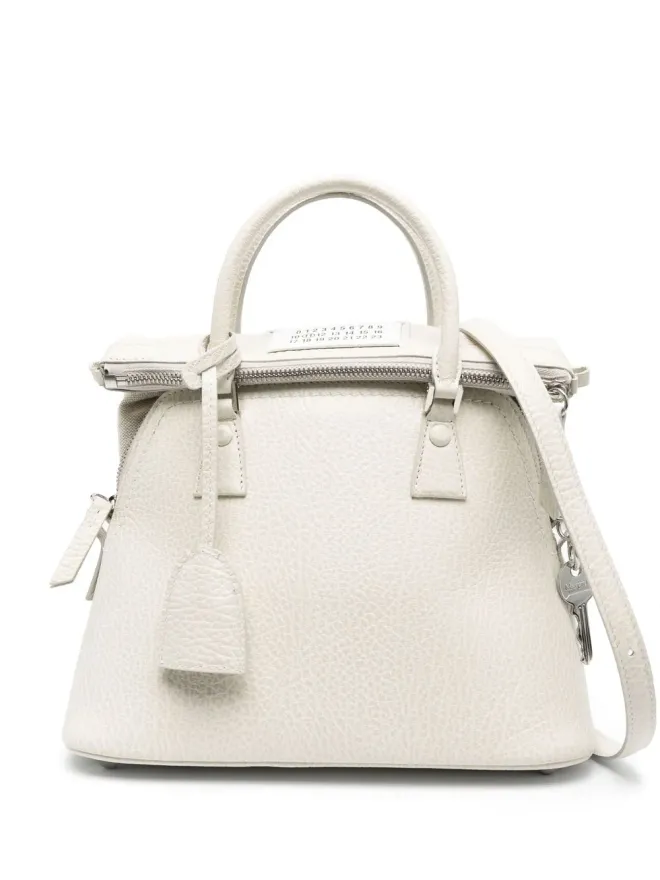 Maison Margiela Maison Margiela mini 5AC Classique top-handle bag - Neutralsの商品画像