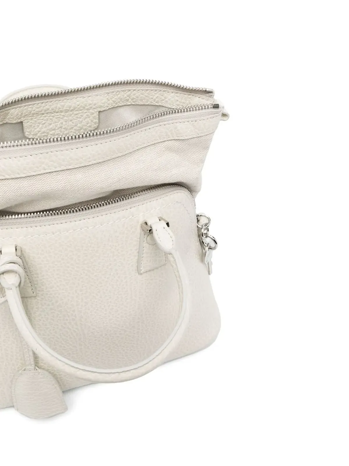 Maison Margiela mini 5AC Classique top-handle bag - Neutrals - 画像5