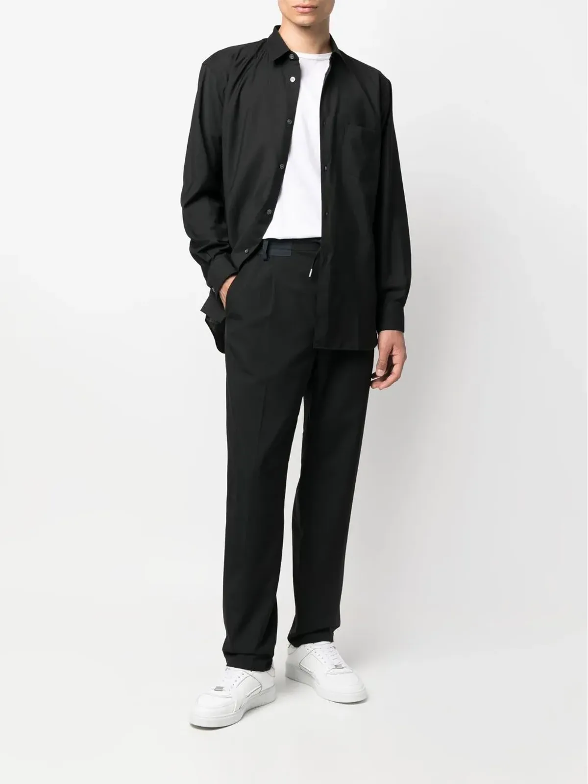 Comme Des Garçons Shirt Shape 2 ロングスリーブシャツ - 画像2