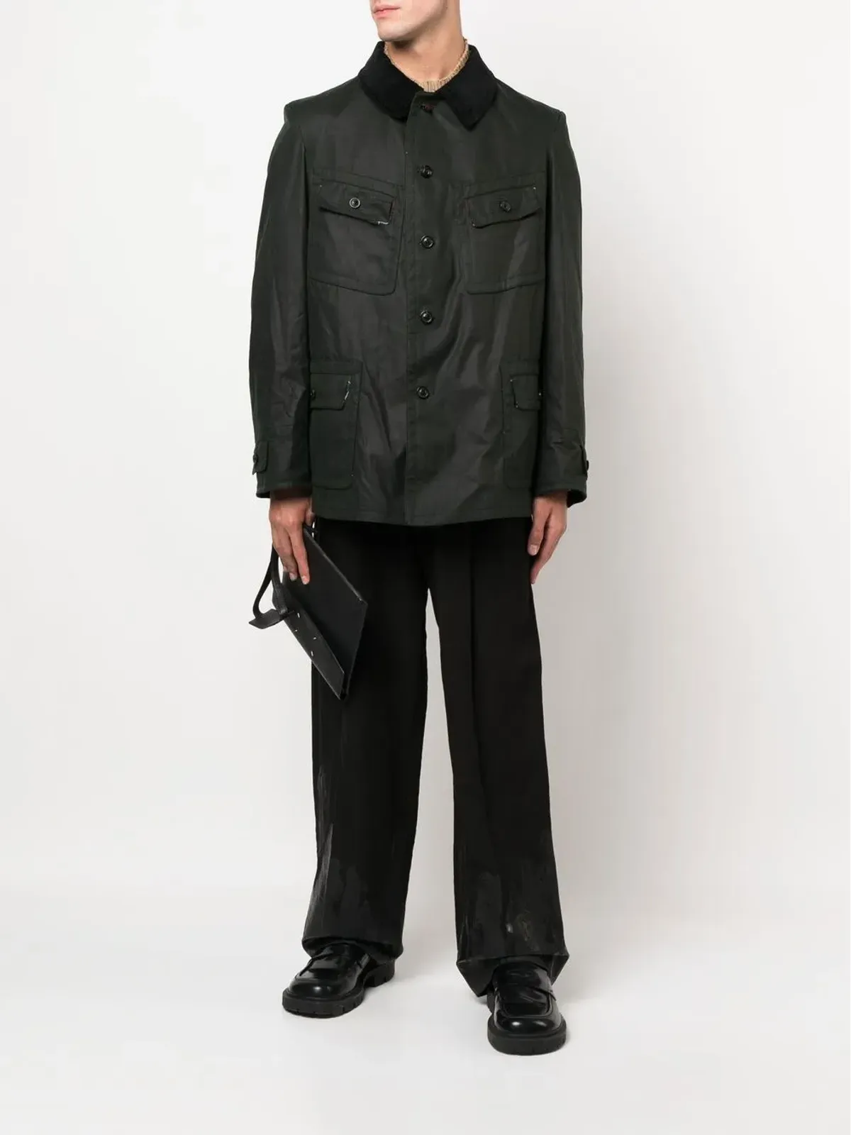 Maison Margiela ワックスドコットンジャケット - 画像2