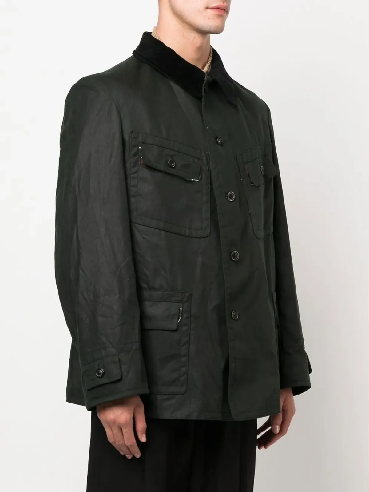Maison Margiela ワックスドコットンジャケット - 画像4