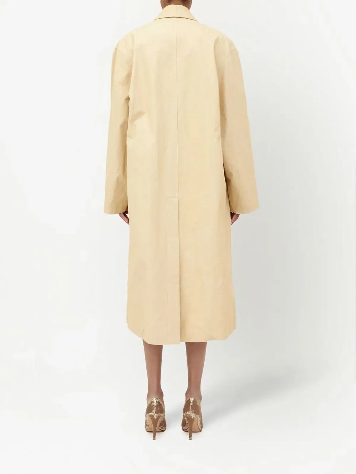 Maison Margiela ユーティリティコットントレンチコート - ブラウン - 画像4