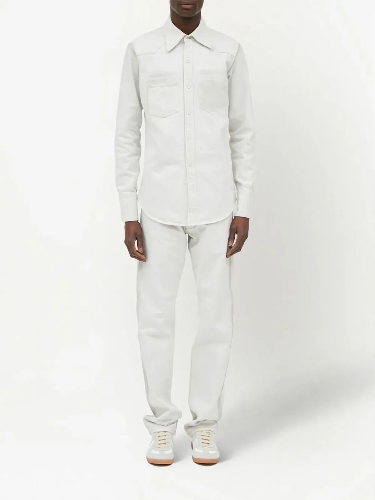Maison Margiela セルヴィッジデニムシャツ - 画像2