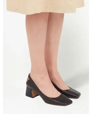 Maison Margiela Décortiqué四針ステッチパンプス - ブラック - サムネイル4