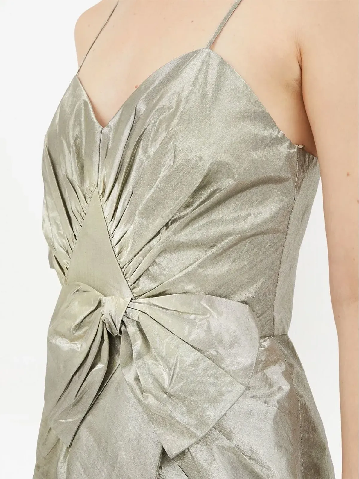 Maison Margiela リボンディテール ルエックス ミディドレス - 画像5
