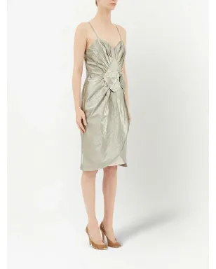 Maison Margiela リボンディテール ルエックス ミディドレス - サムネイル3