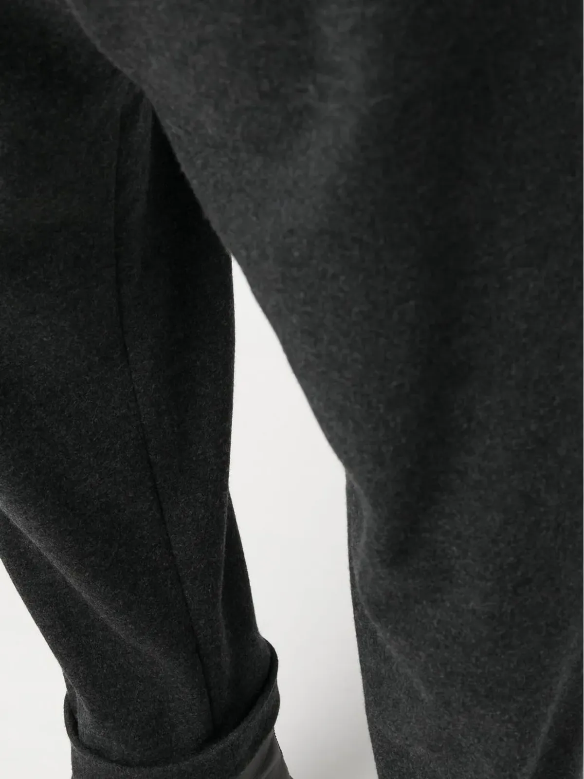 Balmain ロー・クロッチ・ドローストリングウエストパンツ - グレー - 画像5