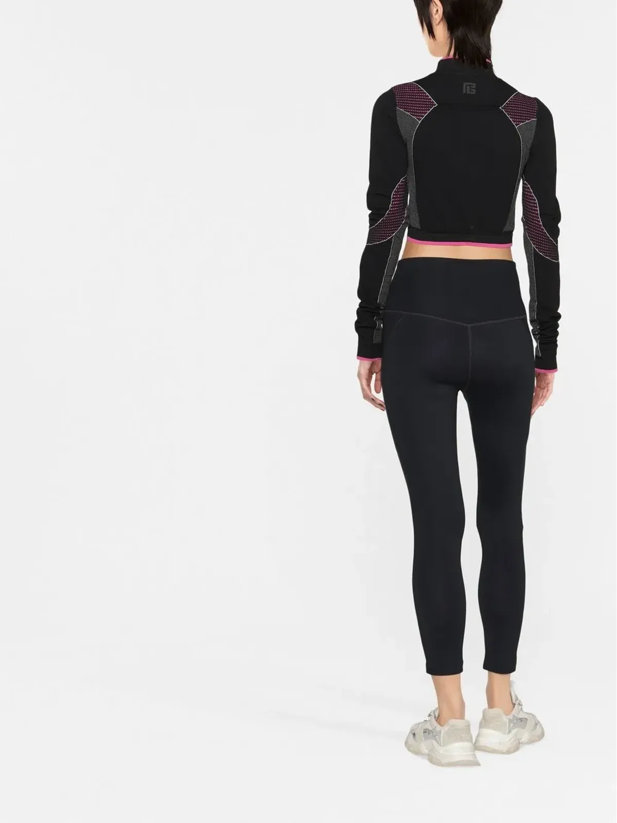 Balmain シームレス クロップドトップ - 画像3
