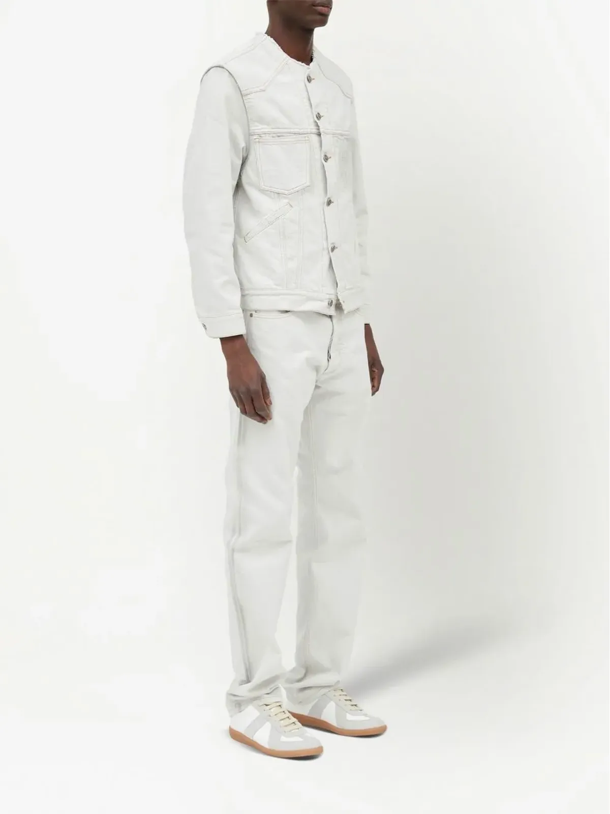 Maison Margiela セルベージデニムジャケット - 画像3